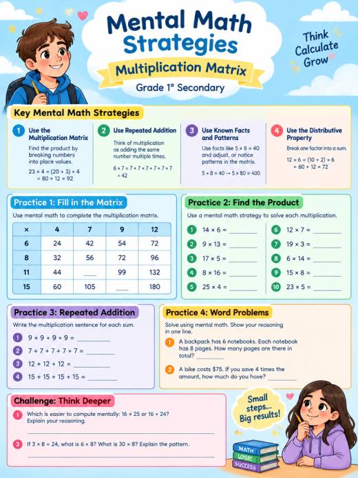 Multiplication Array
