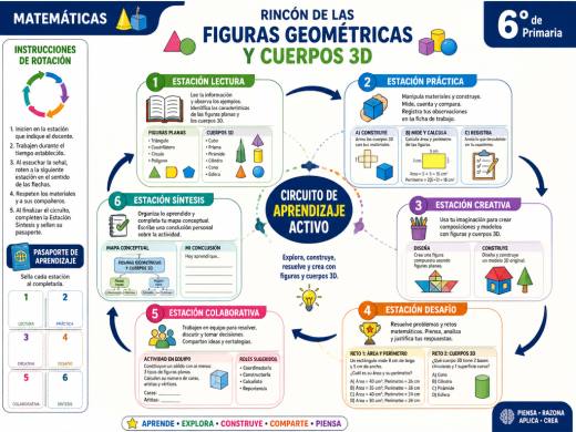 Rincón de las Figuras Geométricas y Cuerpos 3D