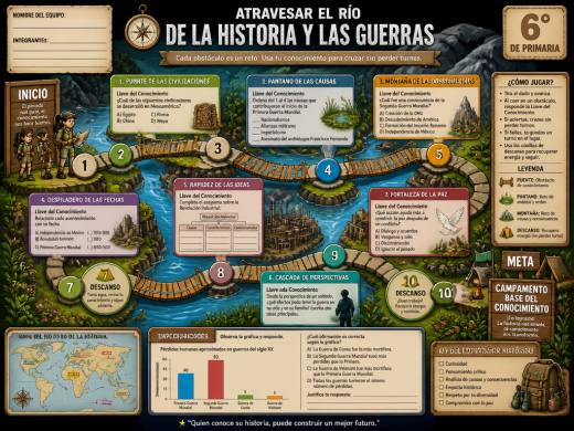 Atravesar el Río de la Historia y las Guerras