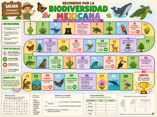 Recorrido por la Biodiversidad Mexicana