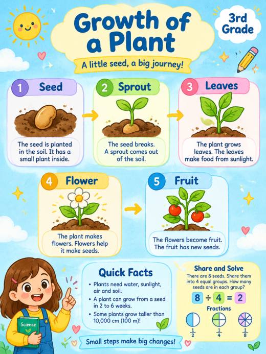 Growth of a Plant