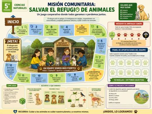 Misión Comunitaria: Salvar el Refugio de Animales