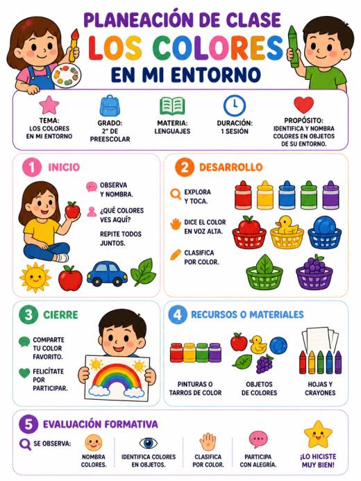 Los Colores en mi Entorno