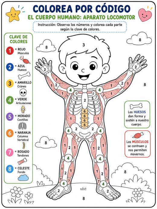 El Cuerpo Humano: Aparato Locomotor