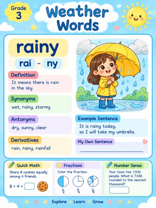 Vocabulary Card