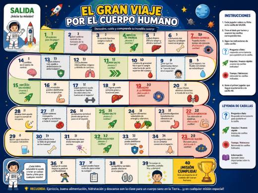El Gran Viaje por el Cuerpo Humano