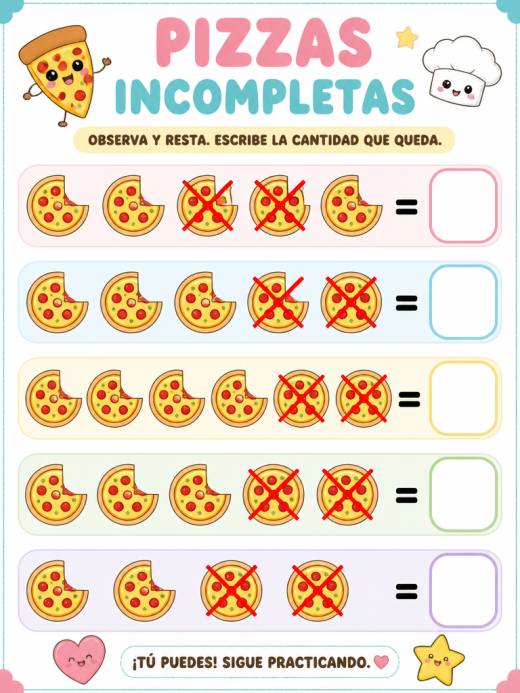 Pizzas Incompletas