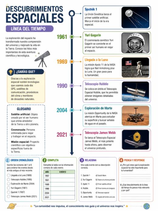Descubrimientos Espaciales