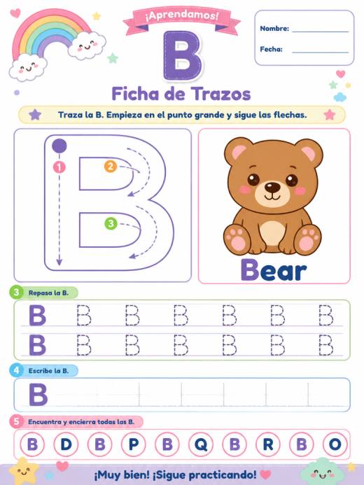 Letter B