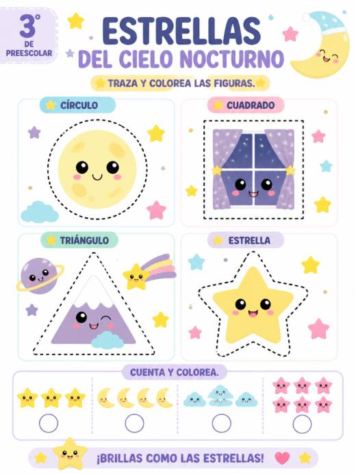 Estrellas del Cielo Nocturno