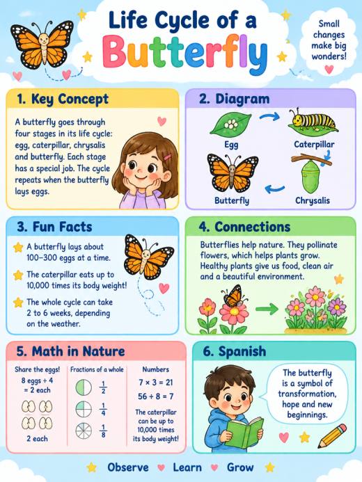 Life Cycle of a Butterfly