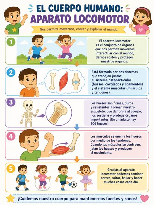 El Cuerpo Humano: Aparato Locomotor
