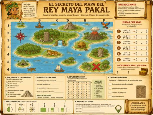 El Secreto del Mapa del Rey Maya Pakal
