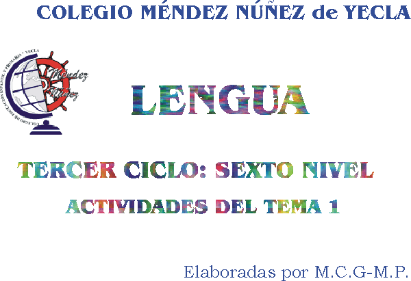 Actividades de lengua para 6° parte 3