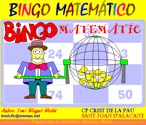 Bingo matemático