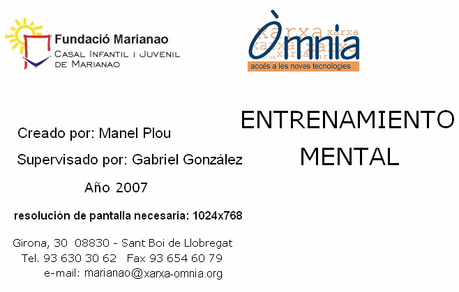 Entrenamiento mental