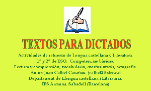 Textos para dictados (Nueva versión)