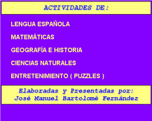 Actividades variadas