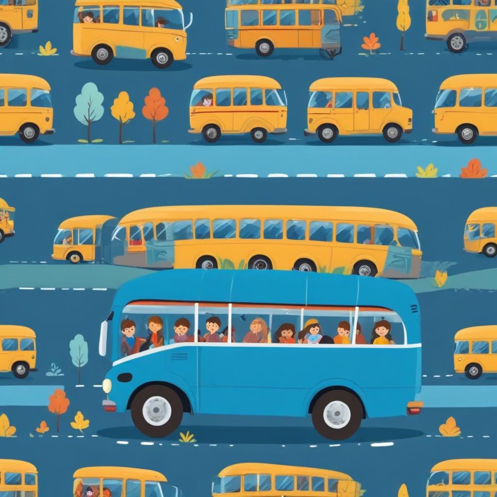 El bus azul (aprendizaje del catalán)