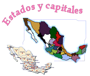 Estados y capitales de México