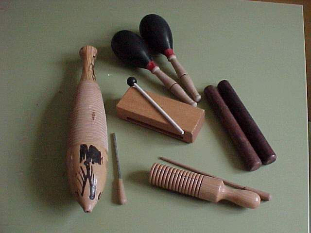 Instrumentos de pequeña percusión