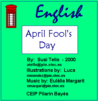 April fool's day