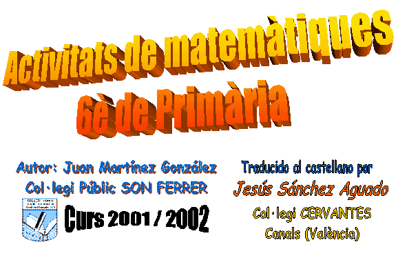 Matemáticas 6º de primaria