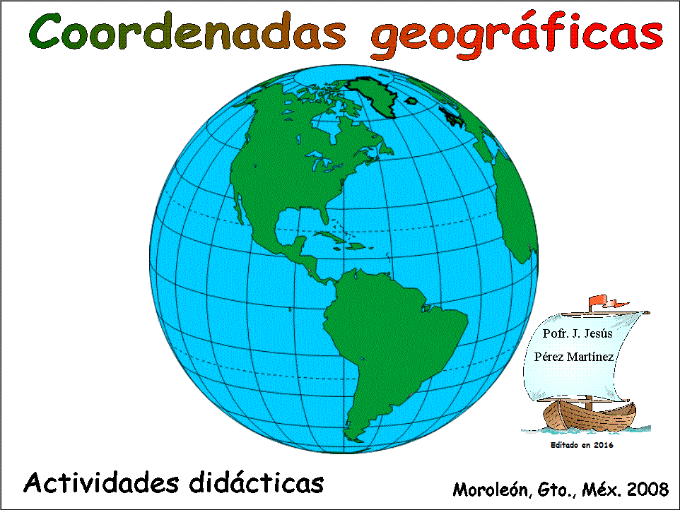 Coordenadas y países