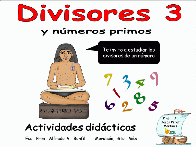 Divisores Números primos 6°