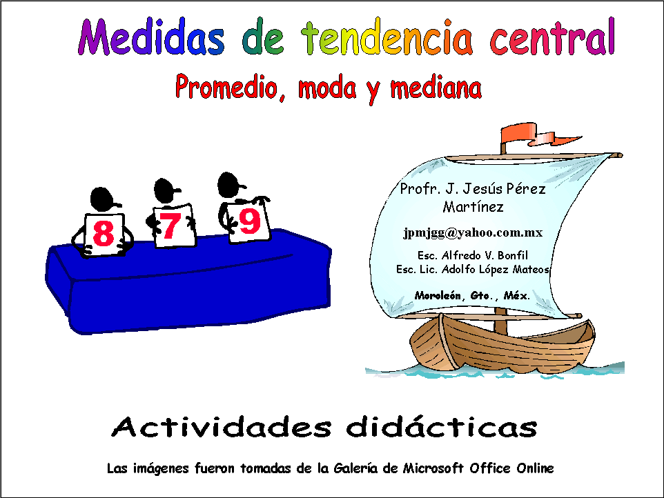 Promedio, moda y mediana