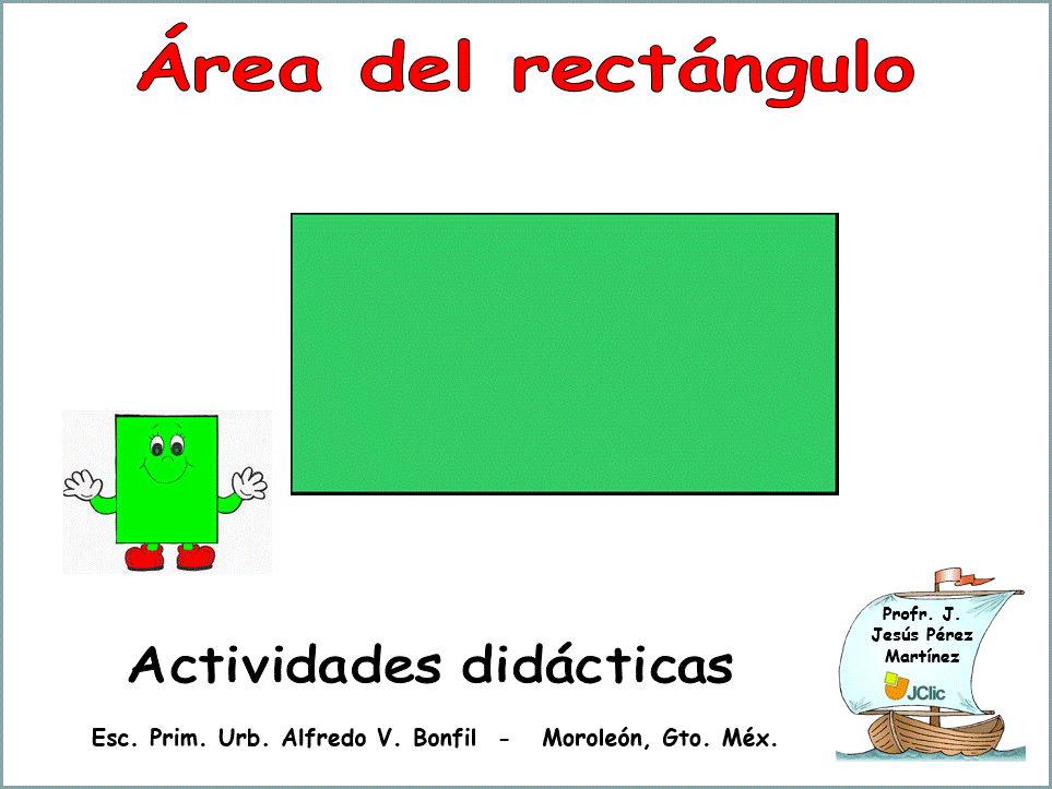 Área del rectángulo 4° a 6°