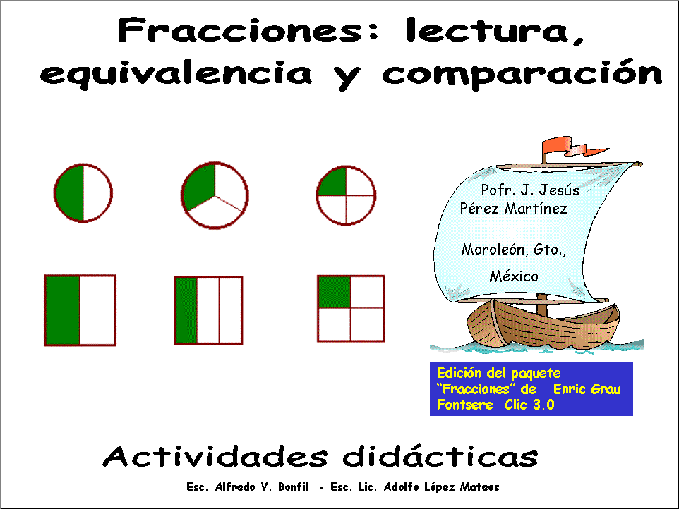 Fracciones básico 3: Lectura, equivalencia y comparación