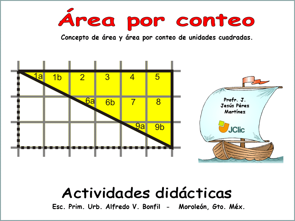 Area 1 por conteo