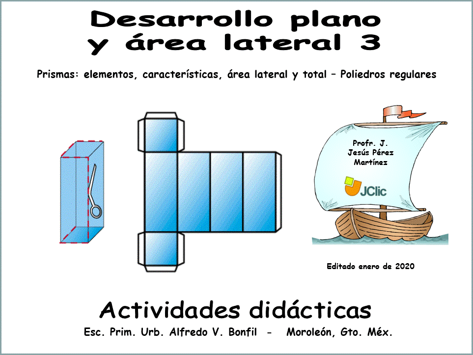 Desarrollo plano y area lateral 3