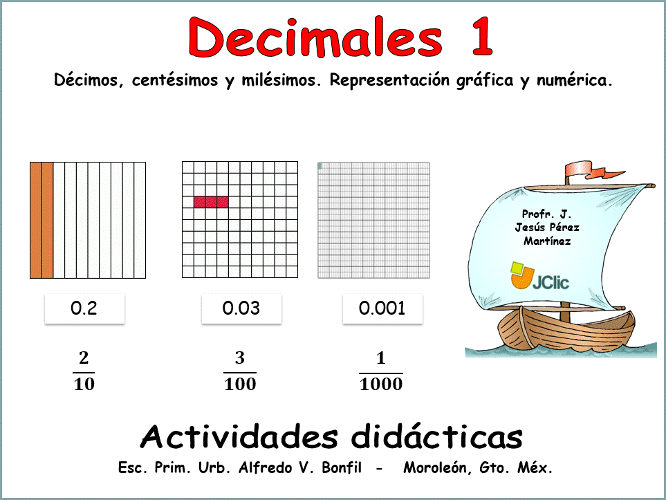 Decimal milésimos