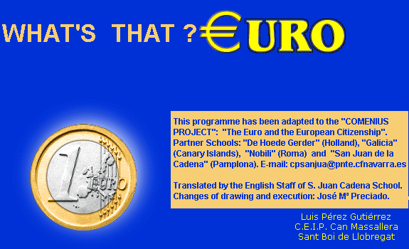 Euro: what´s that?