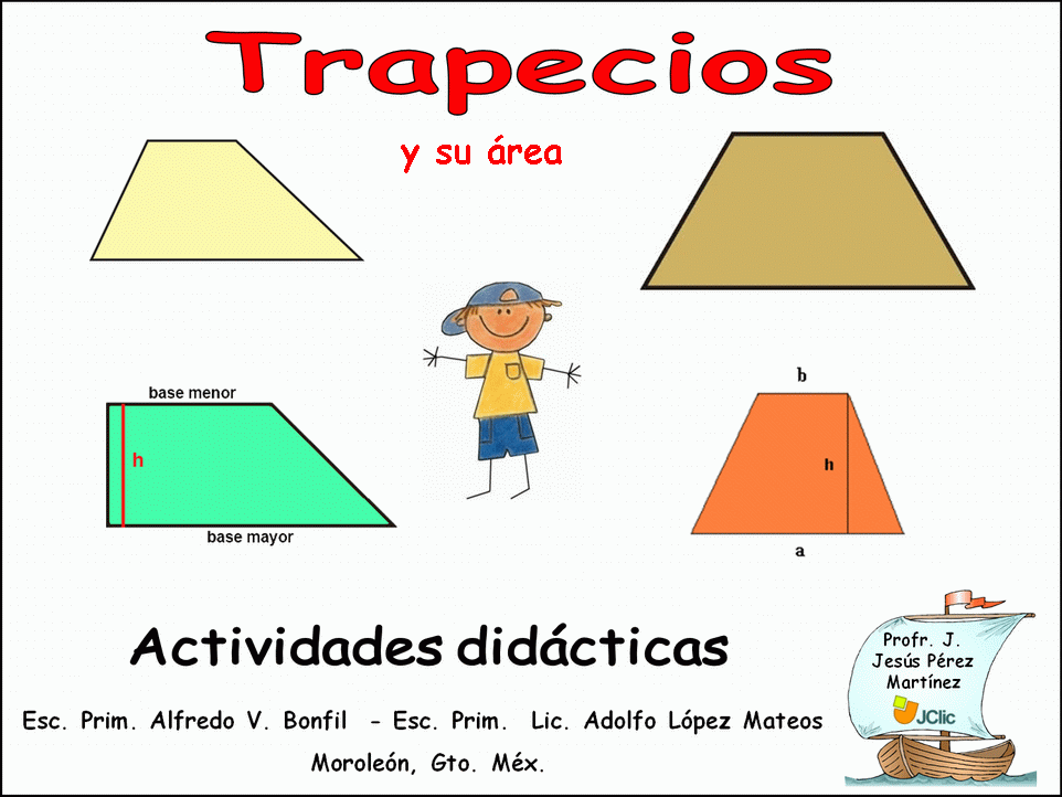 Área del trapecio 5° y 6° grado