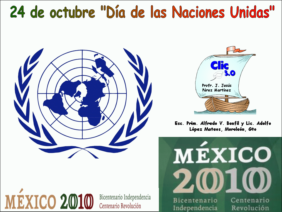 24 de octubre Día de las Naciones Unidas