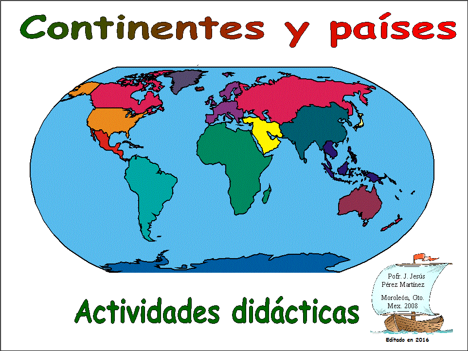 Continentes y países