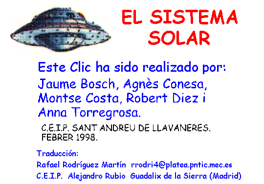 El sistema solar