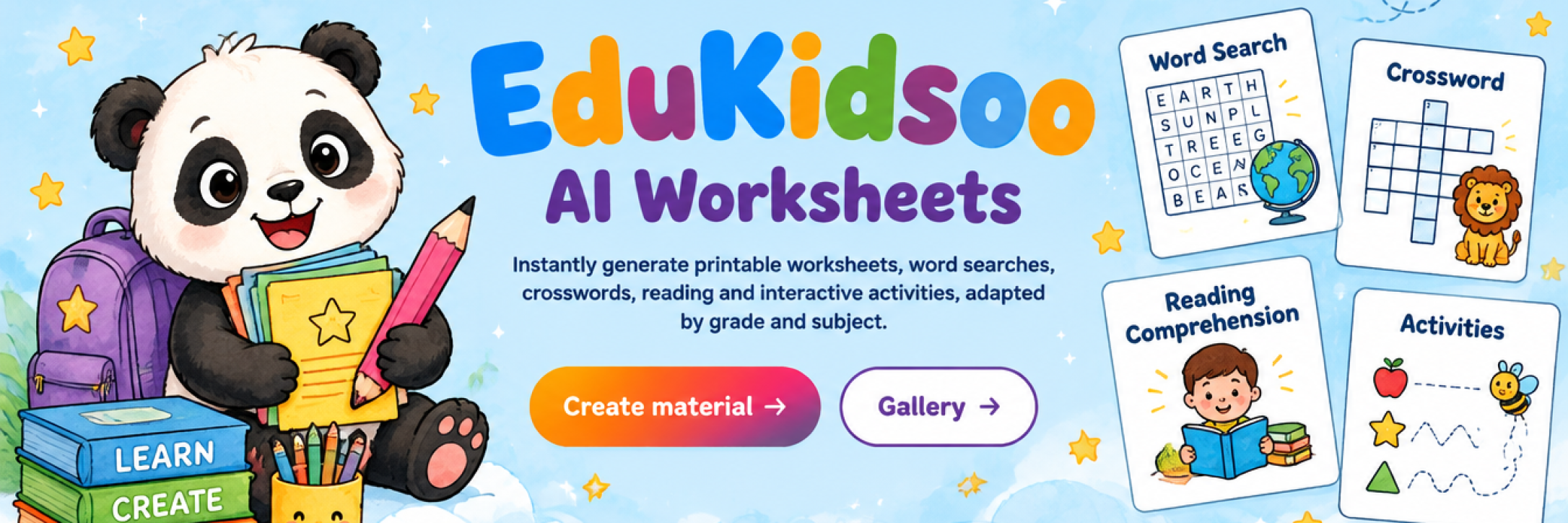 EduKidsoo AI Worksheets