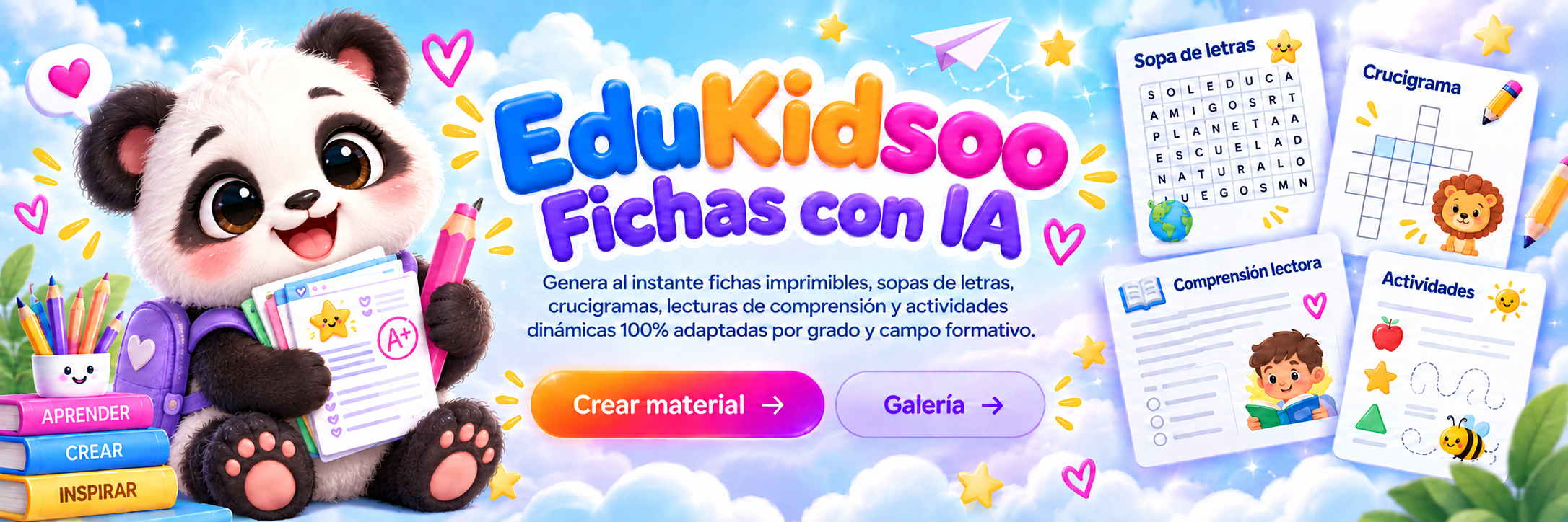 EduKidsoo Fichas con IA