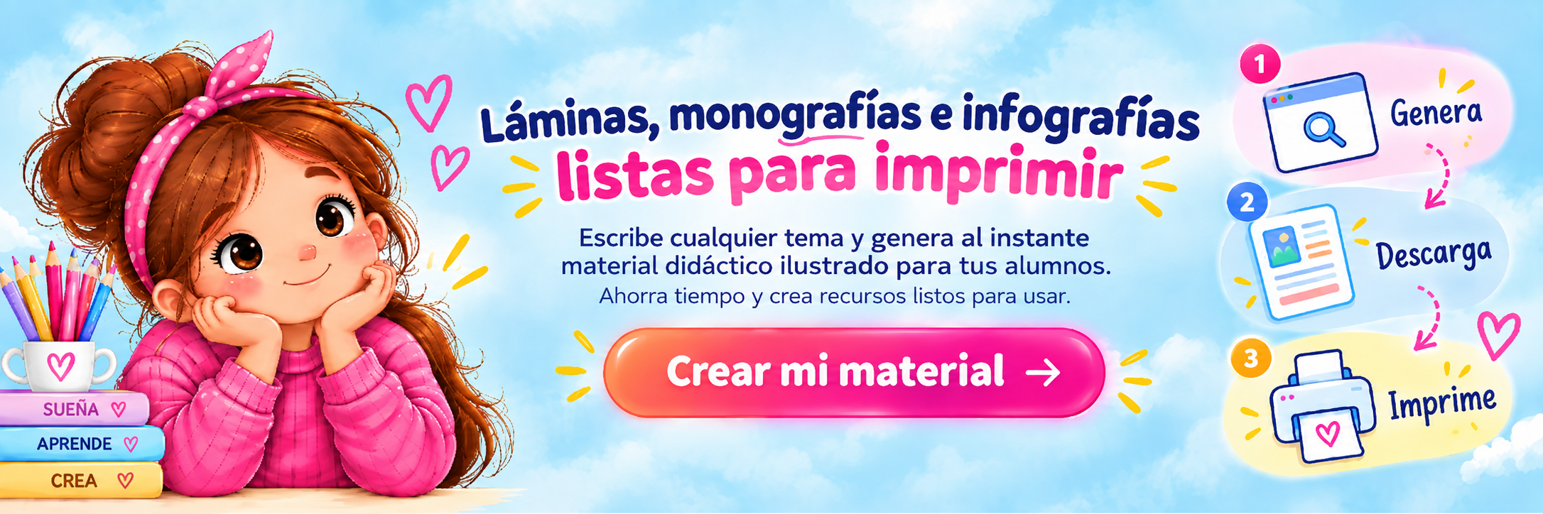 Láminas, Monografías e Infografías con IA