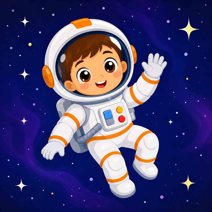 Astronauta flotando